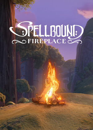 Spellbound: Fireplace poster